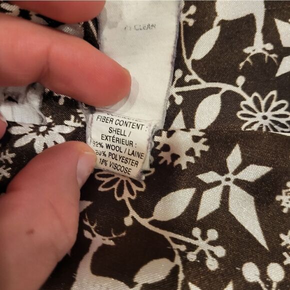 Maternity Wool Blend Jacket - Picture 7 of 9